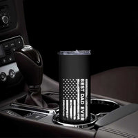 Christmas Gifts for Dad Skinny Tumbler Best Dad Ever American US Flag Father's Day - Wonder Print Shop