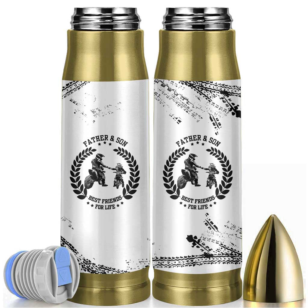 Gifts For Dad From Son Bullet Tumbler Dirt Bike Dad Bike Biker MX Motocross Rider