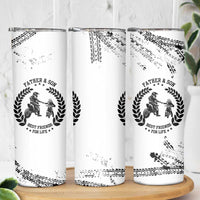 Gifts For Dad From Son Skinny Tumbler Dirt Bike Dad Bike Biker MX Motocross Rider