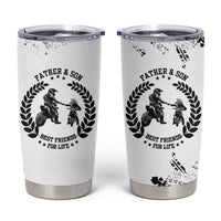 Gifts For Dad From Son Tumbler Cup Dirt Bike Dad Bike Biker MX Motocross Rider