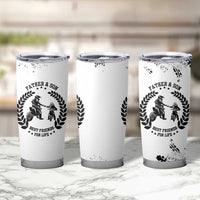 Gifts For Dad From Son Tumbler Cup Dirt Bike Dad Bike Biker MX Motocross Rider