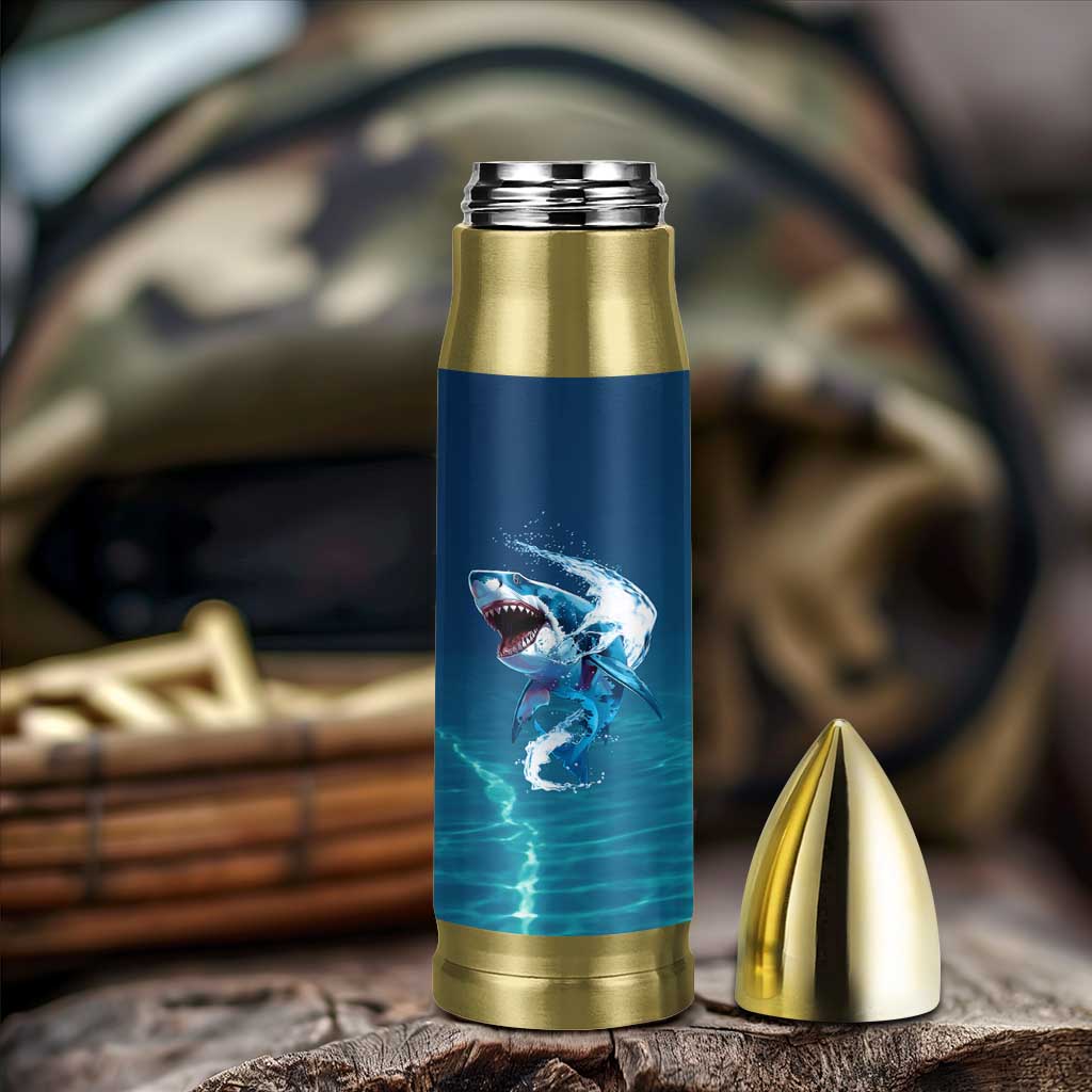 Shark Lovers Bullet Tumbler Everything Will Kill You So Choose Something Fun