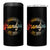 Promoted To Grandpa 4 in 1 Can Cooler Tumbler Est.2025 Vintage Baby Announcement Gifts For Grandparents - Wonder Print Shop