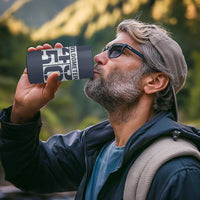 Funny 50th Birthday 4 in 1 Can Cooler Tumbler Oldometer Odometer 1976 50 Year Old Birthday Old Joke