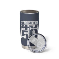 Funny 50th Birthday Tumbler Cup Oldometer Odometer 1976 50 Year Old Birthday Old Joke
