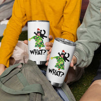 Funny Christmas Black Cat Lover Gifts Tumbler Cup Christmas Tree Over Cat What? - Wonder Print Shop