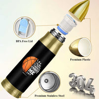 Christian Basketball Gifts Bullet Tumbler Basketball Player Coach Bulk Team Gift