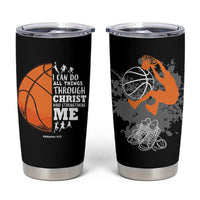 Christian Basketball Gifts Tumbler Cup Basketball Player Coach Bulk Team Gift