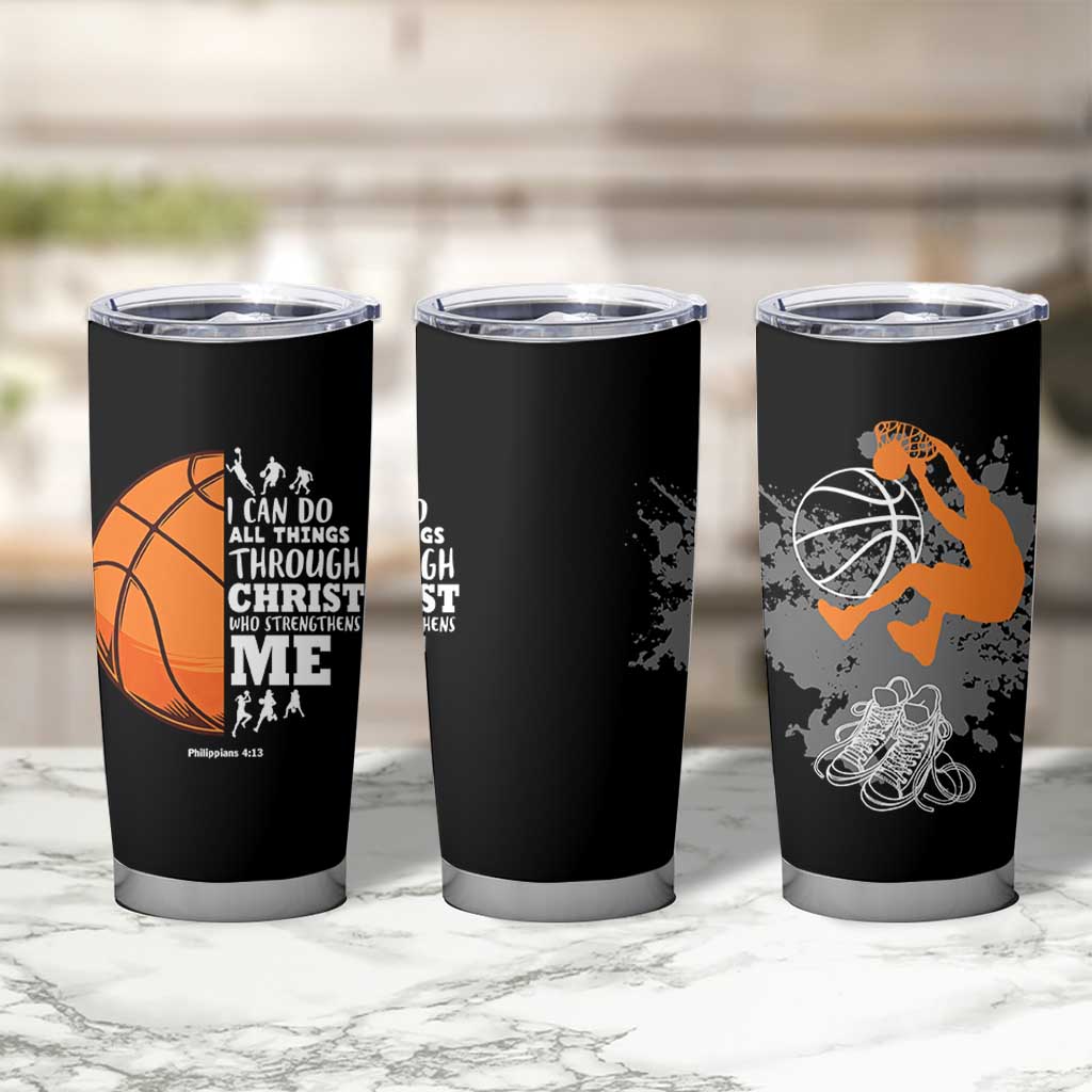 Christian Basketball Gifts Tumbler Cup Basketball Player Coach Bulk Team Gift