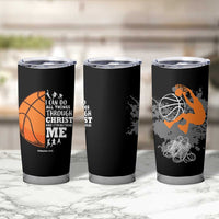 Christian Basketball Gifts Tumbler Cup Basketball Player Coach Bulk Team Gift