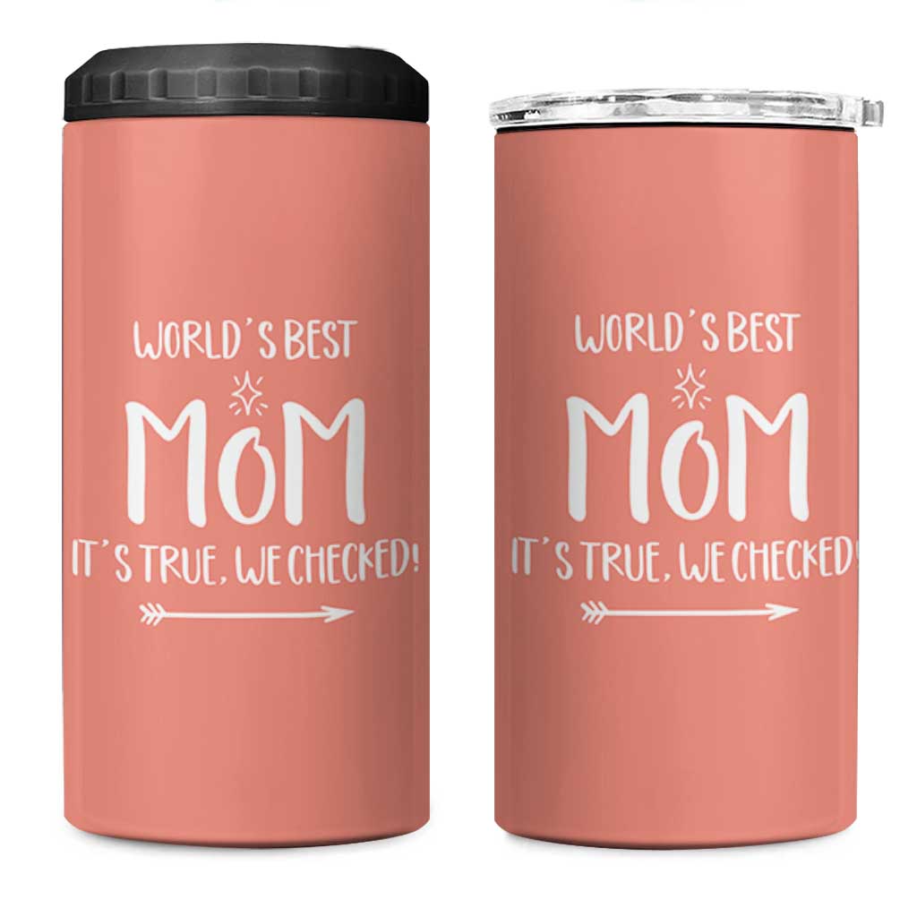 Gifts For Mom 4 in 1 Can Cooler Tumbler Funny Best Mom Mothers Day Gifts Idea