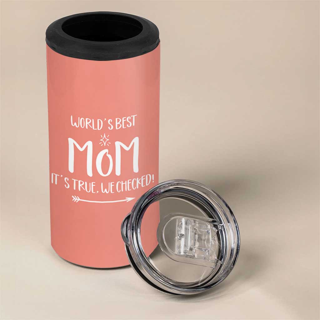 Gifts For Mom 4 in 1 Can Cooler Tumbler Funny Best Mom Mothers Day Gifts Idea