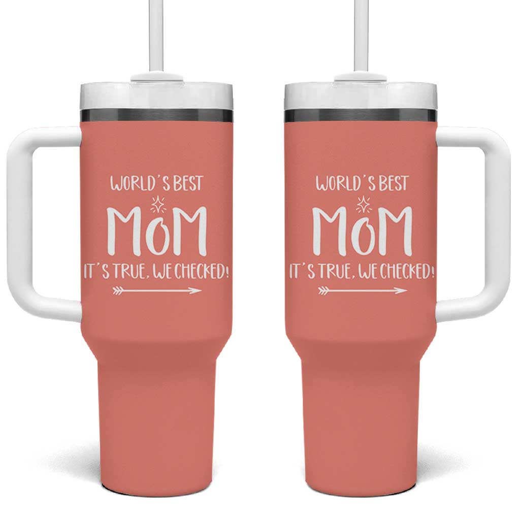Gifts For Mom Tumbler With Handle Funny Best Mom Mothers Day Gifts Idea