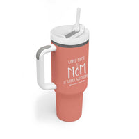 Gifts For Mom Tumbler With Handle Funny Best Mom Mothers Day Gifts Idea