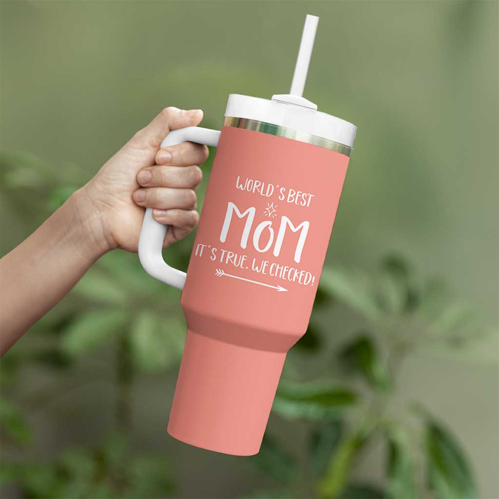 Gifts For Mom Tumbler With Handle Funny Best Mom Mothers Day Gifts Idea
