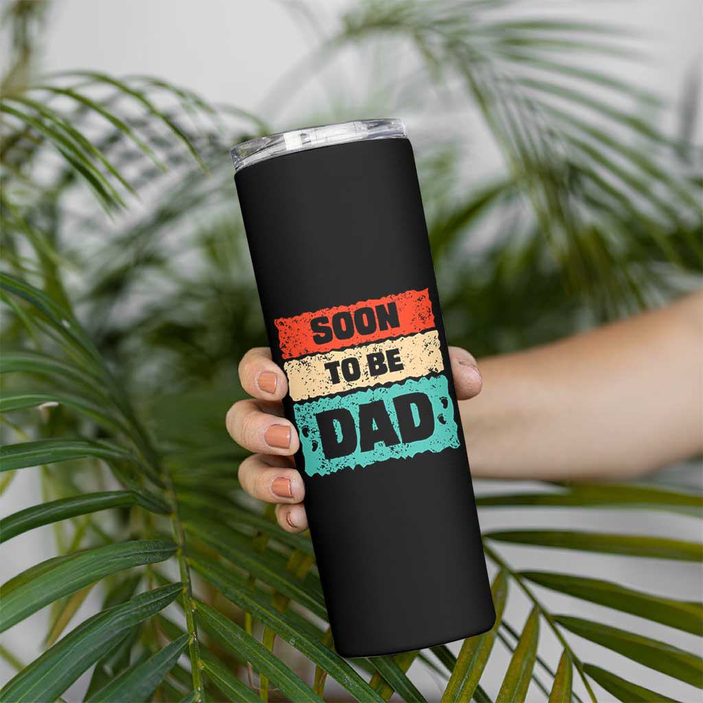 Soon To Be Dad Skinny Tumbler New Expecting Dad First Time Father's Day