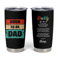 Soon To Be Dad Tumbler Cup New Expecting Dad First Time Father's Day