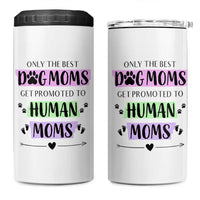 New Mom Gifts 4 in 1 Can Cooler Tumbler Funny Dog Mom Pregnancy Gift For Expecting Mama
