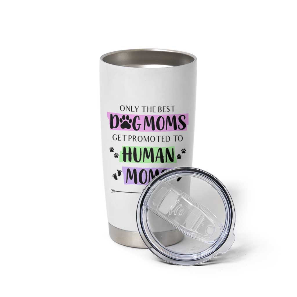 New Mom Gifts Tumbler Cup Funny Dog Mom Pregnancy Gift For Expecting Mama