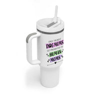 New Mom Gifts Tumbler With Handle Funny Dog Mom Pregnancy Gift For Expecting Mama
