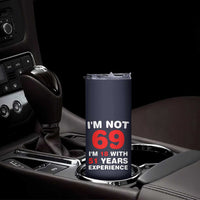 69th Birthday Gifts Skinny Tumbler Funny 1957 Turning 69 Years Old