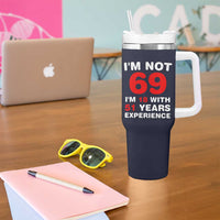 69th Birthday Gifts Tumbler With Handle Funny 1957 Turning 69 Years Old