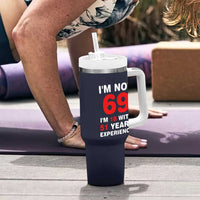 69th Birthday Gifts Tumbler With Handle Funny 1957 Turning 69 Years Old