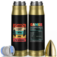 Gaming Gifts For Men Boys Bullet Tumbler Cant Hear You Im Gaming Retro Video Game Gamer