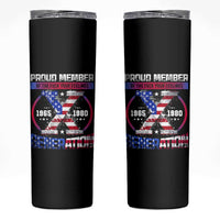 Proud Member Fck Your Feelings X Generation Skinny Tumbler Funny Gen X American Flag - Wonder Print Shop