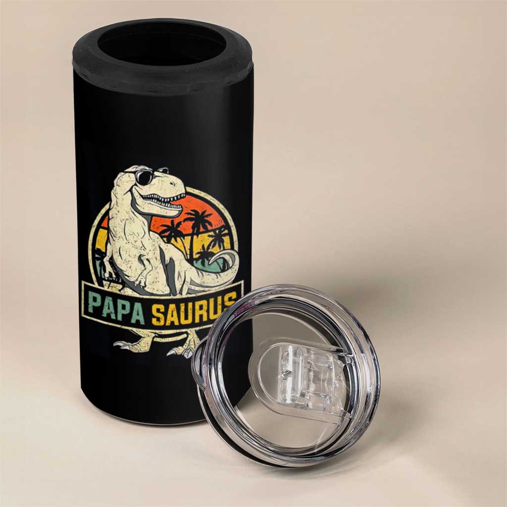 Christmas Gifts for Dad 4 in 1 Can Cooler Tumbler Being A Dad Is An Honor Being A Papa Is Priceless - Wonder Print Shop