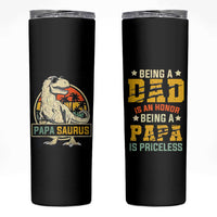 Christmas Gifts for Dad Skinny Tumbler Being A Dad Is An Honor Being A Papa Is Priceless - Wonder Print Shop