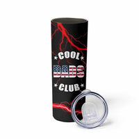 Christmas Gifts for Dad Skinny Tumbler Cool Dads Club Father's Day American Flag - Wonder Print Shop