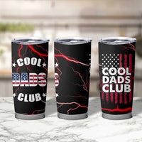 Christmas Gifts for Dad Tumbler Cup Cool Dads Club Father's Day American Flag - Wonder Print Shop