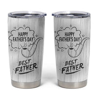 Fathers Day Gift For Dad Tumbler Cup Vintage Pipe Smoking Dad