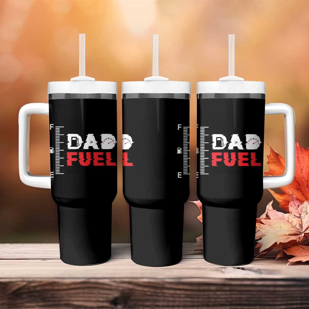 Dad Gifts From Kids Tumbler With Handle Dad Fuel Fathers Day