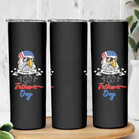 Happy 1st Fathers Day Skinny Tumbler First Time Daddy New Baby Gifts Ideas Eagle