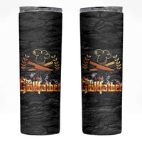Funny Grilling BBQ Skinny Tumbler The Grillfather Fathers Day