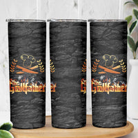 Funny Grilling BBQ Skinny Tumbler The Grillfather Fathers Day