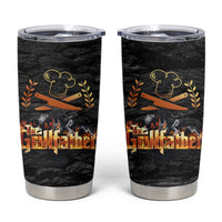 Funny Grilling BBQ Tumbler Cup The Grillfather Fathers Day