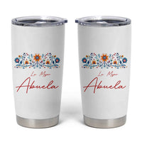 Grandma Gifts in Spanish Tumbler Cup La Mejor Abuela Gift - Wonder Print Shop