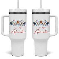 Grandma Gifts in Spanish Tumbler With Handle La Mejor Abuela Gift - Wonder Print Shop