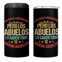 Grandpa In Spanish Abuelito 4 in 1 Can Cooler Tumbler Regalos para el Mejor Abuelo del Mundo