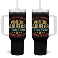 Grandpa In Spanish Abuelito Tumbler With Handle Regalos para el Mejor Abuelo del Mundo