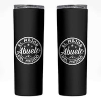 Abuelo Gifts Skinny Tumbler El Mejor Abuelo Del Mundo Gift For Grandpa From Grandkids