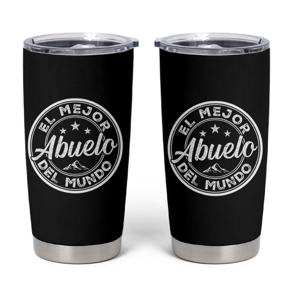 Abuelo Gifts Tumbler Cup El Mejor Abuelo Del Mundo Gift For Grandpa From Grandkids