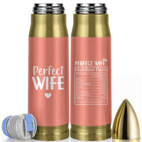 Gifts for Wife From Husband Bullet Tumbler Wedding Anniversary Valentines Day Gift For Her Wifes Wifey