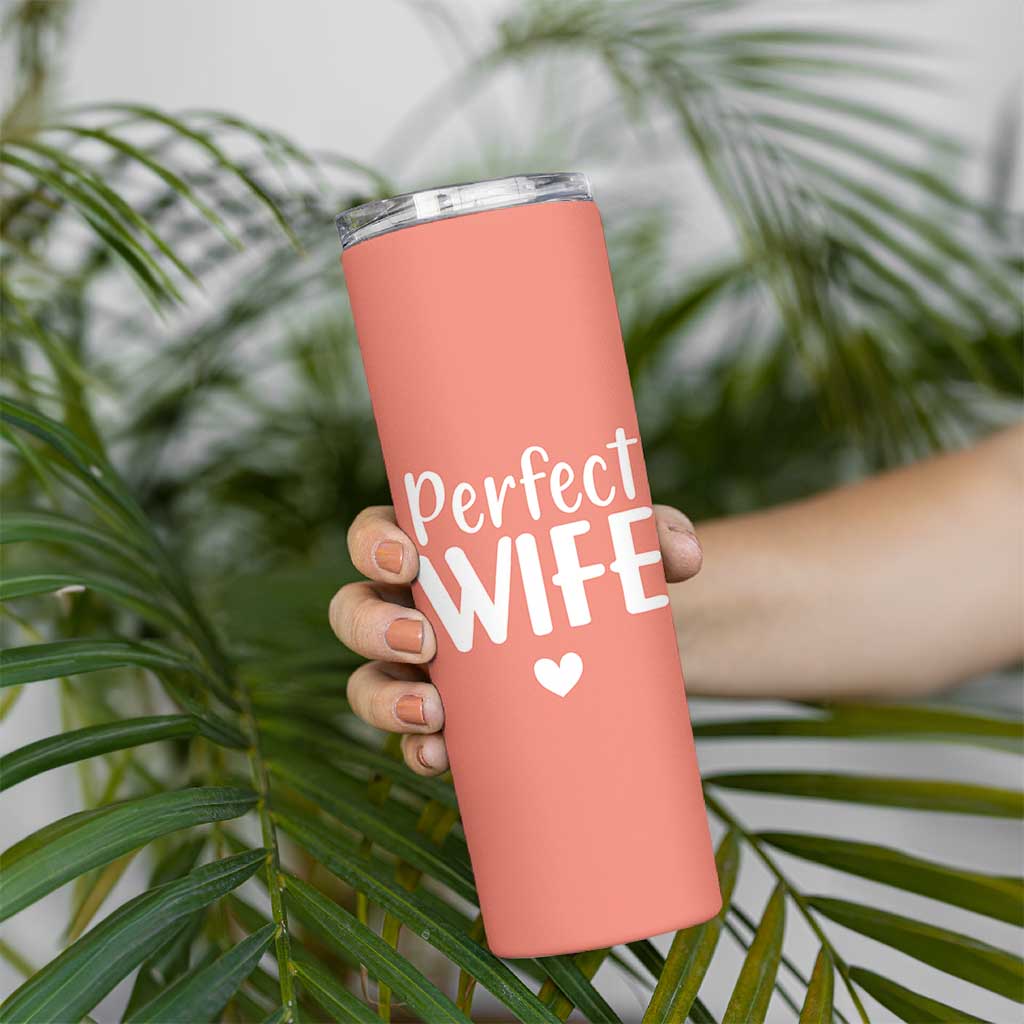 Gifts for Wife From Husband Skinny Tumbler Wedding Anniversary Valentines Day Gift For Her Wifes Wifey