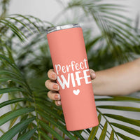Gifts for Wife From Husband Skinny Tumbler Wedding Anniversary Valentines Day Gift For Her Wifes Wifey