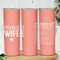Gifts for Wife From Husband Skinny Tumbler Wedding Anniversary Valentines Day Gift For Her Wifes Wifey