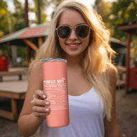 Gifts for Wife From Husband Skinny Tumbler Wedding Anniversary Valentines Day Gift For Her Wifes Wifey